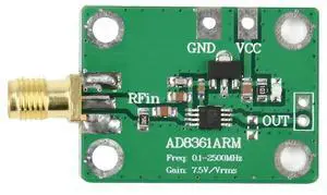 AD8361 DC 2.7-5.5 V RF Power Meter True RMS Detection Module AM Detector Magnitude Detector 0.1-2.5 GHz AD8361 DC 2.7-5.5 V RF Power Meter True RMS Detection Module AM Detector Magnitude Detector 0.1-2.5 GHz