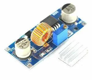 5A DC-DC adjustable buck power module, high-power and high-efficiency voltage regulator board far exceeds LM2596 5A DC-DC adjustable buck power module, high-power and high-efficiency voltage regulator board far exceeds LM2596