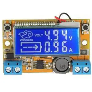 DC-DC 5-23V To 0-16.5V 3A Adjustable Step-down Module Voltage Current LCD Display Step Down Buck Regulator Converter DC-DC 5-23V To 0-16.5V 3A Adjustable Step-down Module Voltage Current LCD Display Step Down Buck Regulator Converter