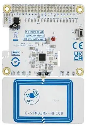 X-STM32MP-NFC08 STM32MP expansion board for NFC card readers X-STM32MP-NFC08 STM32MP expansion board for NFC card readers