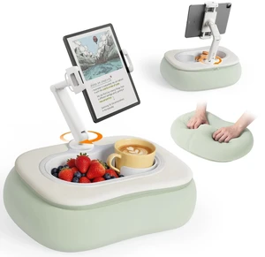 SAIJI Kindle Pillow Stand for Bed, Soft and Comfortable Tablet Holder,Green SAIJI Kindle Pillow Stand for Bed, Soft and Comfortable Tablet Holder,Green