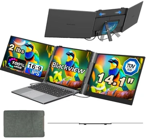 Blackview Triple Laptop Screen Extender 14 inch USB C Plug Play Blackview Triple Laptop Screen Extender 14 inch USB C Plug Play