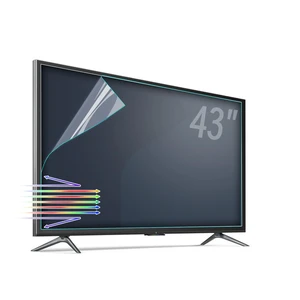 TYRHMY Anti Glare Screen Protector for 43 Inch TV, Matte Film Anti Blue Light Enhancing TV Viewing Comfort TYRHMY Anti Glare Screen Protector for 43 Inch TV, Matte Film Anti Blue Light Enhancing TV Viewing Comfort