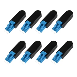 8-Pack LC/UPC Fiber Loopback Adapters, Singlemode 9/125m OS2 Duplex 8-Pack LC/UPC Fiber Loopback Adapters, Singlemode 9/125m OS2 Duplex