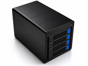 USB 4.0 40Gbps Hybrid 4 Bay 2.5/3.5" SATA HDD/SSD+1 Bay M.2 NVMe (M/B+M Key) Aluminum Enclosure. Dual USB4.0 Port (Daisy Chain). Support 128TB (4*30TB HDD+1*8TB 2230/2242/2260/2280/22110 SSD) USB 4.0 40Gbps Hybrid 4 Bay 2.5/3.5" SATA HDD/SSD+1 Bay M.2 NVMe (M/B+M Key) Aluminum Enclosure. Dual USB4.0 Port (Daisy Chain). Support 128TB (4*30TB HDD+1*8TB 2230/2242/2260/2280/22110 SSD)