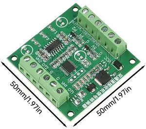 Dual Channel Receiver Signal Converter PWM to Voltage Servo 7-24V Power Supply for RC Crawler Motor Controller Electronic Kit Dual Channel Receiver Signal Converter PWM to Voltage Servo 7-24V Power Supply for RC Crawler Motor Controller Electronic Kit