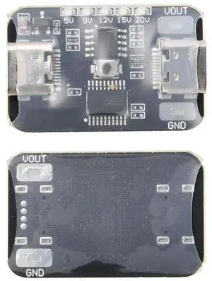 PD Fast Charging Deceiver PD2.0/3.0 Deception Module Adjustable Voltage Aging Test Supports 5V/9V/12V/15V/20V Output Type C PD Fast Charging Deceiver PD2.0/3.0 Deception Module Adjustable Voltage Aging Test Supports 5V/9V/12V/15V/20V Output Type C