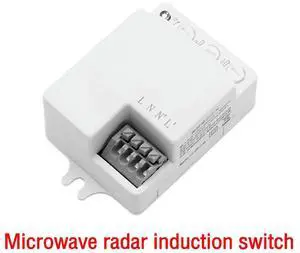 AC 220V-240V 2-8 Meters 5.8Ghz Radar Body Sensor Switch Automatic Home Staircase Corridor Corridor Mini Microwave Sensor Module AC 220V-240V 2-8 Meters 5.8Ghz Radar Body Sensor Switch Automatic Home Staircase Corridor Corridor Mini Microwave Sensor Module
