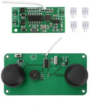 2.4G RC Airplane Differential Control Board Dual Motor Driver Flight Controller Gyroscope 100M Remote Control for DIY Glider 2.4G RC Airplane Differential Control Board Dual Motor Driver Flight Controller Gyroscope 100M Remote Control for DIY Glider