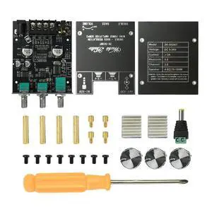ZK-502MT Bluetooth 5.0 Amplifier Board 2x50W High Power Stereo Audio AUX Bass Treble Control for Audio Projects ZK-502MT Bluetooth 5.0 Amplifier Board 2x50W High Power Stereo Audio AUX Bass Treble Control for Audio Projects
