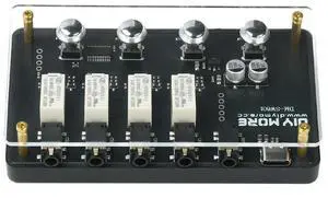 4-In 1-Out 3.5mm Audio Switcher No Noise Magnetic Relay Multi Channel Stereo Switch DM-SW601 for Computer TV Game Console 4-In 1-Out 3.5mm Audio Switcher No Noise Magnetic Relay Multi Channel Stereo Switch DM-SW601 for Computer TV Game Console