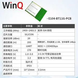 Bluetooth module BLE receiving module low-power Bluetooth mesh networking high-power long-distance Bluetooth module BLE receiving module low-power Bluetooth mesh networking high-power long-distance