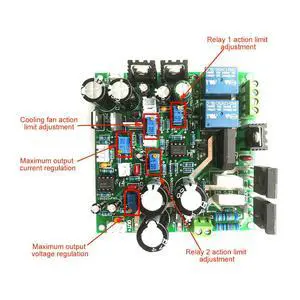 Adjustable power supply 0-30V 0-5A regulated constant current power supply board learning experimental power board kit module Adjustable power supply 0-30V 0-5A regulated constant current power supply board learning experimental power board kit module