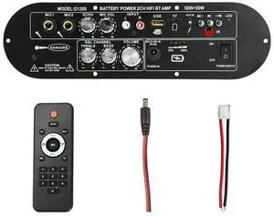 D1200 High-Power Subwoofer Bluetooth Digital Amplifier Board 50W+50W High Power 2.0 Channel Audio Amplifier Module D1200 High-Power Subwoofer Bluetooth Digital Amplifier Board 50W+50W High Power 2.0 Channel Audio Amplifier Module