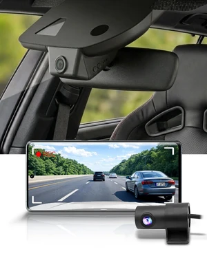 Fitcamx Front 4K+Rear 1080P Dash Cam Adapts for Ford Mustang 2019-2023 Coupe Fastback GT Convertible Bullit, OEM Look, 2 Way HD Video, WiFi & APP, Loop Recording, G-Sensor, Easy to Use, 128GB Card Fitcamx Front 4K+Rear 1080P Dash Cam Adapts for Ford Mustang 2019-2023 Coupe Fastback GT Convertible Bullit, OEM Look, 2 Way HD Video, WiFi & APP, Loop Recording, G-Sensor, Easy to Use, 128GB Card