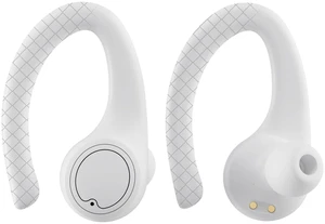 Coby True Wireless Bluetooth Earbuds, Interchangeable Ear Hooks and Tips, Multi-Sized Ear Gels, Sweat-Resistant Design, 14-Hour Play Time, Drop-Proof Case, White Coby True Wireless Bluetooth Earbuds, Interchangeable Ear Hooks and Tips, Multi-Sized Ear Gels, Sweat-Resistant Design, 14-Hour Play Time, Drop-Proof Case, White