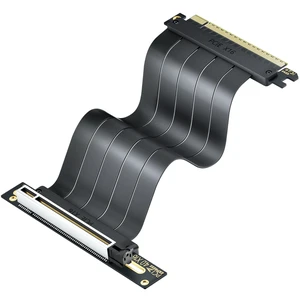ELECNEXUS PCIe 4.0 x16 Riser Cable 300mm, 64GB/s Shielded Flexible GPU Extension Cable for Vertical GPU Mount, Supports RTX 40/30 Series and RX 7000/6000 Series ELECNEXUS PCIe 4.0 x16 Riser Cable 300mm, 64GB/s Shielded Flexible GPU Extension Cable for Vertical GPU Mount, Supports RTX 40/30 Series and RX 7000/6000 Series