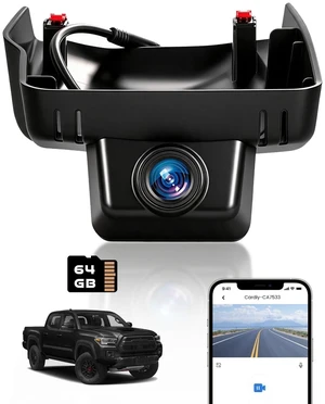 Koravolo 4K Dash Cam Fit for Toyota Tacoma 2018-2023, 64G SD Card Included Koravolo 4K Dash Cam Fit for Toyota Tacoma 2018-2023, 64G SD Card Included