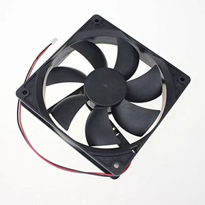 GDSTIME 120mm 24V 2 Pin Dual Ball Bearing Brushless DC Cooling Fan, 2-Pack GDSTIME 120mm 24V 2 Pin Dual Ball Bearing Brushless DC Cooling Fan, 2-Pack
