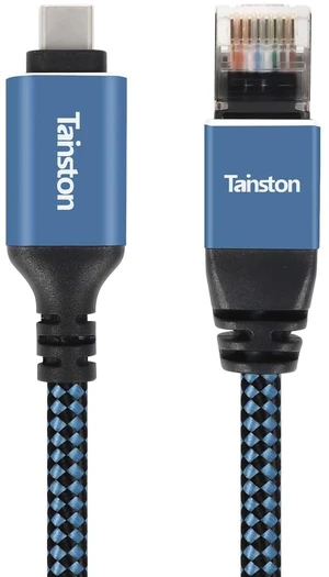 Tainston USB C to Ethernet Cable, 40Ft Type C to RJ45 Cable,USB C to Gigabit Ethernet Cable Compatible Thunderbolt 3/4,Directly Connected to Smartphone, Laptop, PC, Switch, Router, Modem and More Tainston USB C to Ethernet Cable, 40Ft Type C to RJ45 Cable,USB C to Gigabit Ethernet Cable Compatible Thunderbolt 3/4,Directly Connected to Smartphone, Laptop, PC, Switch, Router, Modem and More