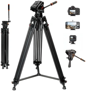 Sunpak VideoPRO 72" Professional Video Heavy Duty Tripod with Carry Case Sunpak VideoPRO 72" Professional Video Heavy Duty Tripod with Carry Case
