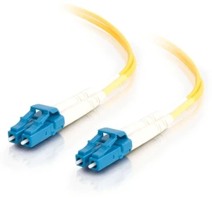 C2G 11176 OS2 Fiber Optic Cable - LC-LC 9/125 Duplex Single-Mode Fiber Cable, TAA Compliant, Yellow (6.6 Feet, 2 Meters) C2G 11176 OS2 Fiber Optic Cable - LC-LC 9/125 Duplex Single-Mode Fiber Cable, TAA Compliant, Yellow (6.6 Feet, 2 Meters)