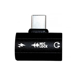 Mic-Lock USB-C Secure Charger with SoundPass ^^ Secure Your Audio Privacy - No Software Required - Listen to Music with Privacy (Black) Mic-Lock USB-C Secure Charger with SoundPass ^^ Secure Your Audio Privacy - No Software Required - Listen to Music with Privacy (Black)