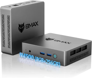 B3 Pro Mini PC N4500 Max 2.8GHz, 8GB DDR4 RAM, 256GB M.2 SSD (Expandable 4TB), Dual 4K HDMI, WiFi5, BT5.0, Prebuilt OS for Home, Office & Gaming B3 Pro Mini PC N4500 Max 2.8GHz, 8GB DDR4 RAM, 256GB M.2 SSD (Expandable 4TB), Dual 4K HDMI, WiFi5, BT5.0, Prebuilt OS for Home, Office & Gaming