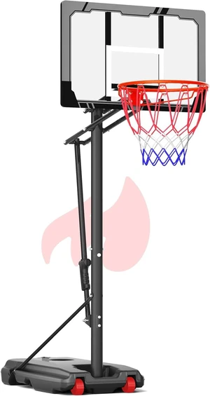Outdoor Basketball Hoop with 33" Shatterproof Backboard Portable Basketball Goal System Outdoor Basketball Hoop with 33" Shatterproof Backboard Portable Basketball Goal System