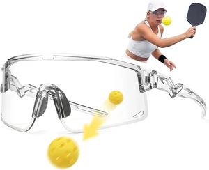 Auto-Tinting Pickleball Safety Glasses for Men & Women ANSI Z87.1 Eye Protection Auto-Tinting Pickleball Safety Glasses for Men & Women ANSI Z87.1 Eye Protection