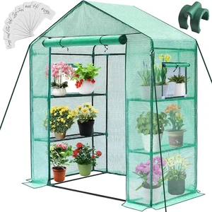 28 x 57 x 76'' Walk-In Greenhouse for Outdoor & Indoor 28 x 57 x 76'' Walk-In Greenhouse for Outdoor & Indoor