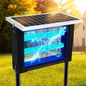 Large HighPower Solar Bug Zapper, Mosquito Zapper for 4000 sq.ft, Outdoor Large HighPower Solar Bug Zapper, Mosquito Zapper for 4000 sq.ft, Outdoor
