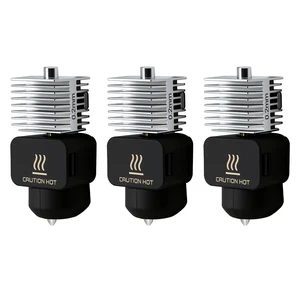 3 Pack A1 Mini/A1 Hotend Print Head Hot End Kit 0.2mm Extruder Upgrade High Temperature 0.2mm Hardened Steel Nozzle Replacement with Silicone Cover Sock for Lab A1/A1 Mini 3D Printer 3 Pack A1 Mini/A1 Hotend Print Head Hot End Kit 0.2mm Extruder Upgrade High Temperature 0.2mm Hardened Steel Nozzle Replacement with Silicone Cover Sock for Lab A1/A1 Mini 3D Printer