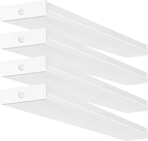 hykolity 4FT 5.7" W LED Wraparound Light with 40W 4400LM 4000K, Hardwired hykolity 4FT 5.7" W LED Wraparound Light with 40W 4400LM 4000K, Hardwired