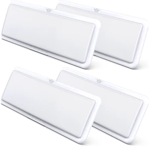RV LED Ceiling Light Fixture 20" x 6.5" -1450 Lumen with Touch Dimmer Switch Interior Lighting for Car/RV/Trailer/Camper/Boat DC 12V Natural White 4000-4500K (4-PACK) RV LED Ceiling Light Fixture 20" x 6.5" -1450 Lumen with Touch Dimmer Switch Interior Lighting for Car/RV/Trailer/Camper/Boat DC 12V Natural White 4000-4500K (4-PACK)