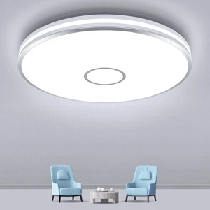 Airand LED Flush Mount Ceiling Light Fixture, 15 Inch LED Ceiling Lights 5000K 3800LM Water-Proof Round Modern Lamp for Bedroom Kitchen Dining Room Hallway Laundry Warehouse Daylight Lighting Airand LED Flush Mount Ceiling Light Fixture, 15 Inch LED Ceiling Lights 5000K 3800LM Water-Proof Round Modern Lamp for Bedroom Kitchen Dining Room Hallway Laundry Warehouse Daylight Lighting