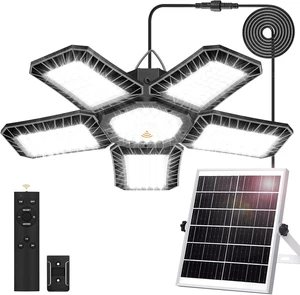Solar Light for Shed with Constant On & Motion Activated 267 LED Large Lamp Solar Light for Shed with Constant On & Motion Activated 267 LED Large Lamp