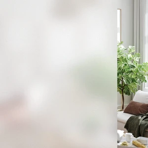 Frosted Glass Window Privacy Film,Static Cling 35.4 in x 6.5 ft Frosted Glass Window Privacy Film,Static Cling 35.4 in x 6.5 ft