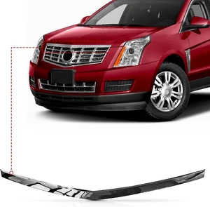 Front Hood Molding Trim Chrome Grille Compatible with 2010-2016 Cadillac SRX Replaces GM1235120 / 22774203 Front Hood Molding Trim Chrome Grille Compatible with 2010-2016 Cadillac SRX Replaces GM1235120 / 22774203