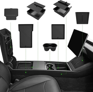 Center Console Organizer for 2024-2026 Tesla Model 3 Highland Center Console Organizer for 2024-2026 Tesla Model 3 Highland