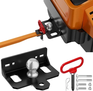 Upgraded Zero Turn Lawn Mower Hitch with 2" Hitch Ball & Hitch Pin, 6mm Thicker Heavy Duty Steel Bolt On Trailer Hitch, Compatible with Many Models Lawn Mower, Tractor, Trailer, Golf Cart, ATV Etc. Upgraded Zero Turn Lawn Mower Hitch with 2" Hitch Ball & Hitch Pin, 6mm Thicker Heavy Duty Steel Bolt On Trailer Hitch, Compatible with Many Models Lawn Mower, Tractor, Trailer, Golf Cart, ATV Etc.