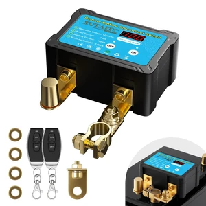 Remote Battery Disconnect Switch 12V/24V 240A with LED Voltage Display Remote Battery Disconnect Switch 12V/24V 240A with LED Voltage Display