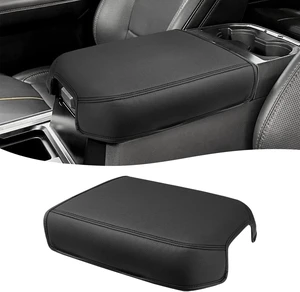 Center Console Cover for 2023 2024 2025 2026 F250 F350 F450 F550 Super Duty Accessories, Vinyl Leather Middle Armrest Cusion Protector, Bucket Seat Only, Anti-Scratch Center Console Cover for 2023 2024 2025 2026 F250 F350 F450 F550 Super Duty Accessories, Vinyl Leather Middle Armrest Cusion Protector, Bucket Seat Only, Anti-Scratch