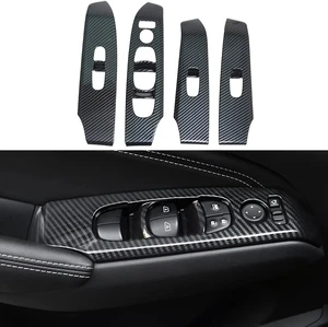 Compatible with 2019 2020 2021 2022 2023 2024 Nissan Altima Accessories Door Window Switch Panel Cover Door Lock Control Button Trim (Carbon Style) Compatible with 2019 2020 2021 2022 2023 2024 Nissan Altima Accessories Door Window Switch Panel Cover Door Lock Control Button Trim (Carbon Style)