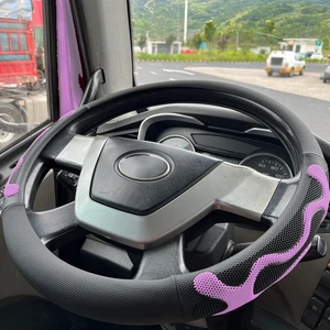 XL Comfy Grip Steering Wheel Cover for Semi Truck 18 Inch (Purple) XL Comfy Grip Steering Wheel Cover for Semi Truck 18 Inch (Purple)