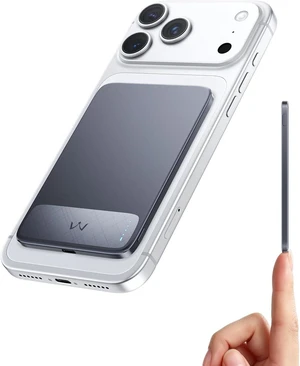 PowerGrip Zero, 3.42oz Ultra Lightweight Magnetic Power Bank for iPhone, 5000mAh MagSafe Portable Charger, 0.27in Ultra Slim Wireless Battery Pack for iPhone 18/17/16/15/14/13/12 Series PowerGrip Zero, 3.42oz Ultra Lightweight Magnetic Power Bank for iPhone, 5000mAh MagSafe Portable Charger, 0.27in Ultra Slim Wireless Battery Pack for iPhone 18/17/16/15/14/13/12 Series