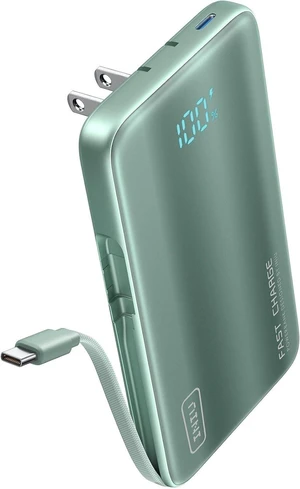 45W Fast Charging Portable Charger, 10000mAh with Built in Wall Plug 45W Fast Charging Portable Charger, 10000mAh with Built in Wall Plug