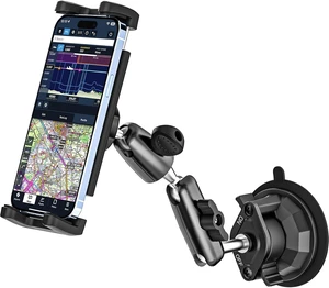 Pilot Phone Holder, Aviation Window Phone Mount, Ultra Suction Cup Pilot Phone Holder, Aviation Window Phone Mount, Ultra Suction Cup