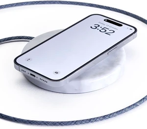 Einova Classic Stone Marble Wireless Charging Pad Designed in Italy Integrated 6 ft USB-C Cable Smartphones Wireless Earbuds Smartwatches White Carrara Marble Einova Classic Stone Marble Wireless Charging Pad Designed in Italy Integrated 6 ft USB-C Cable Smartphones Wireless Earbuds Smartwatches White Carrara Marble