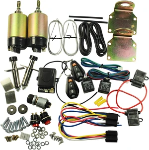Shaved Handle Door Popper 2 Door Kit for 85 lb with Remote One Set Shaved Handle Door Popper 2 Door Kit for 85 lb with Remote One Set
